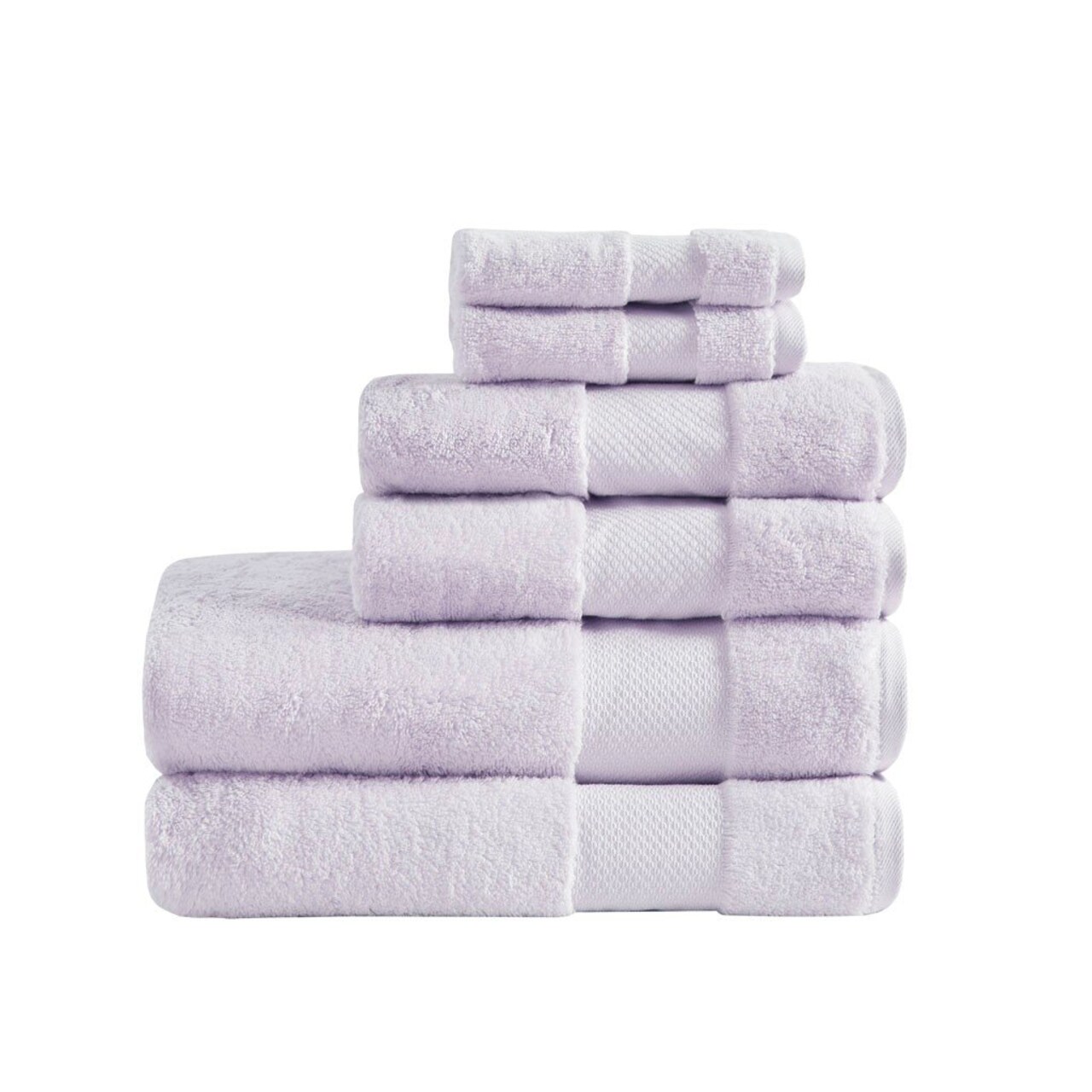 Gracie Mills Thalia 6-Piece 600Gsm Turkish Cotton Bath Towel Set Grace-9567